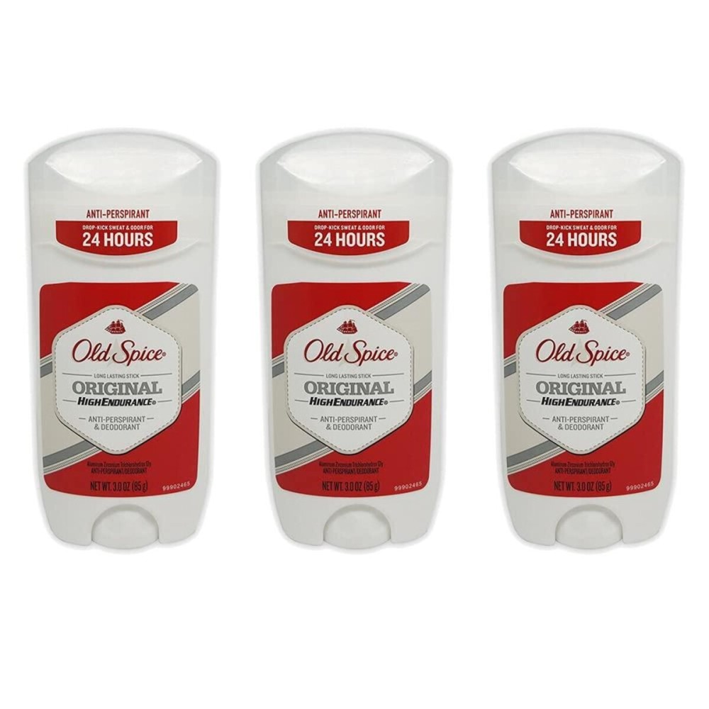 Old Spice High Endurance Anti-Perspirant & Deodorant, Original 3 oz (Pack of 3) Old Spice High Endurance Anti-Perspirant & Deodorant, Original 3 oz (Pack of 3)