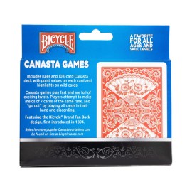 Bicycle Canasta Games Playing Cards, Multicolor Bicycle Canasta Games Playing Cards, Multicolor