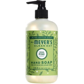 MRS. MEYER\'S CLEAN DAY Liquid Hand Soap, Cruelty Free and Biodegradable Formula, Iowa Pine Scent, 12.5 oz (Pack of 2) MRS. MEYER\'S CLEAN DAY Liquid Hand Soap, Cruelty Free and Biodegradable Formula, Iowa Pine Scent, 12.5 oz (Pack of 2)