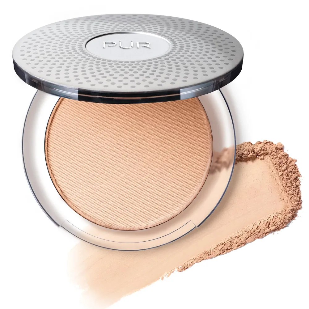 PUR Beauty 4-in-1 Pressed Mineral Makeup Powder Foundation with SPF 15 - Concealer & Finishing Compact Pressed Powder for Face - Buildable Medium to Full Coverage Foundation Powder (Blush Medium) PUR Beauty 4-in-1 Pressed Mineral Makeup Powder Foundation with SPF 15 - Concealer & Finishing Compact Pressed Powder for Face - Buildable Medium to Full Coverage Foundation Powder (Blush Medium)