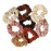Goody Ouchless Womens Hair Scrunchie - 8 Count, Neutral - Suitable for All Hair Types - Pain-Free Hair Accessories for Women Perfect for Long Lasting Braids, Ponytails and More