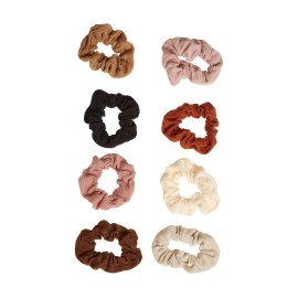 Goody Ouchless Womens Hair Scrunchie - 8 Count, Neutral - Suitable for All Hair Types - Pain-Free Hair Accessories for Women Perfect for Long Lasting Braids, Ponytails and More Goody Ouchless Womens Hair Scrunchie - 8 Count, Neutral - Suitable for All Hair Types - Pain-Free Hair Accessories for Women Perfect for Long Lasting Braids, Ponytails and More