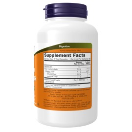 NOW Foods Supplements, Psyllium Husk Caps 500 mg, Non-GMO Project Verified, Natural Soluble Fiber, Intestinal Health*, 200 Veg Capsules NOW Foods Supplements, Psyllium Husk Caps 500 mg, Non-GMO Project Verified, Natural Soluble Fiber, Intestinal Health*, 200 Veg Capsules