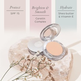 PUR Beauty 4-in-1 Pressed Mineral Makeup Powder Foundation with SPF 15 - Concealer & Finishing Compact Pressed Powder for Face - Buildable Medium to Full Coverage Foundation Powder (Porcelain) PUR Beauty 4-in-1 Pressed Mineral Makeup Powder Foundation with SPF 15 - Concealer & Finishing Compact Pressed Powder for Face - Buildable Medium to Full Coverage Foundation Powder (Porcelain)
