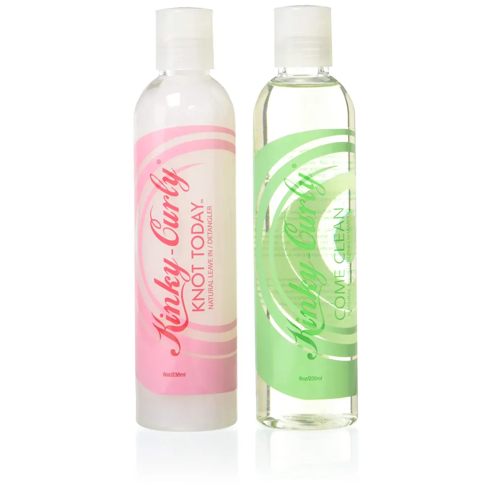 Kinky Curly Knot Today + Come Clean Shampoo Combo Set