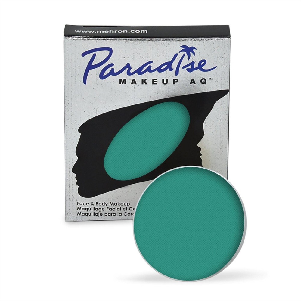 Mehron Makeup Paradise Makeup AQ Refill Size | Stage & Screen Performance, Face & Body Painting, Beauty, Cosplay, and Halloween | Water Activated Face Paint, Body Paint .25 oz (7 ml) (Deep Sea)