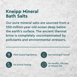 Kneipp Joint & Muscle Mineral Bath Salt with Arnica - Rejuvenate Joints & Muscles - 17.6 oz - Up to 10 Baths Kneipp Joint & Muscle Mineral Bath Salt with Arnica - Rejuvenate Joints & Muscles - 17.6 oz - Up to 10 Baths