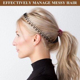 Soft \'N Style Flexible Headbands Stretch Headband Headbands Women (3pc-Black) Soft \'N Style Flexible Headbands Stretch Headband Headbands Women (3pc-Black)