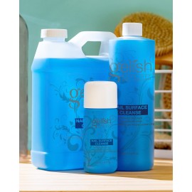 Gelish Nail Surface Cleanse - Gel Top Coat Nail Cleaner, Removes Tacky Residue, High-Shine Finish, Skin-Safe Formula, Smooth & Glossy Results for Perfect Manicure (4 Fl Oz) Gelish Nail Surface Cleanse - Gel Top Coat Nail Cleaner, Removes Tacky Residue, High-Shine Finish, Skin-Safe Formula, Smooth & Glossy Results for Perfect Manicure (4 Fl Oz)