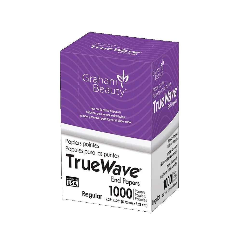 Graham Beauty Salon Truewave Regular Perm End 2.25 x 3.25 Paper 1000 Pcs - HC-56174 Graham Beauty Salon Truewave Regular Perm End 2.25 x 3.25 Paper 1000 Pcs - HC-56174