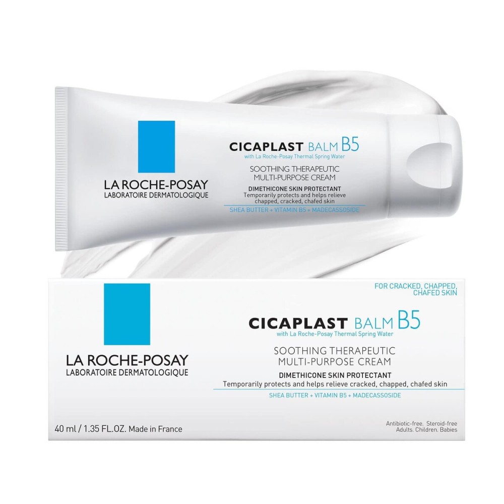 La Roche-Posay Cicaplast Balm B5, Healing Ointment and Soothing Therapeutic Multi Purpose Cream for Dry & Irritated Skin, Body and Hand Balm, Baby Safe, Fragrance Free La Roche-Posay Cicaplast Balm B5, Healing Ointment and Soothing Therapeutic Multi Purpose Cream for Dry & Irritated Skin, Body and Hand Balm, Baby Safe, Fragrance Free