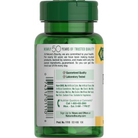 Nature\'s Bounty Potassium, Supports Fluid Balance, Dietary Supplement, 99 mg, 100 Caplets Nature\'s Bounty Potassium, Supports Fluid Balance, Dietary Supplement, 99 mg, 100 Caplets