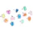 Rhode Island Novelty Plastic Jewel Rings, 24 Count Assortment