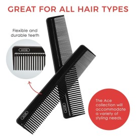 GOODY Hair Ace Dressing Hair Comb, 7.5 Inch, Black, 1 Count GOODY Hair Ace Dressing Hair Comb, 7.5 Inch, Black, 1 Count