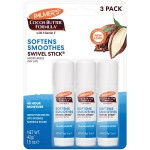 Palmer\'s Cocoa Butter Formula Moisturizing Swivel Stick with Vitamin E, Lip Balm for Beach Bag, Face & Body Moisturizer Stick, Ideal for Treating Dry Skin Patches (Pack of 3)