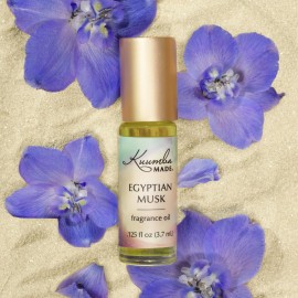 Kuumba Made Egyptian Musk Fragrance Oil Roll-On 0.125 fl oz (3.7ml) | Rollerball Perfume | Alcohol Free