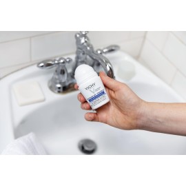 Vichy 24-Hour Dry-Touch Roll-On Deodorant, Aluminum-Free with Invisible Residue-Free Clear Finish Cream Deodorant, Antiperspirant for Sensitive Skin, 24 Hour Protection Vichy 24-Hour Dry-Touch Roll-On Deodorant, Aluminum-Free with Invisible Residue-Free Clear Finish Cream Deodorant, Antiperspirant for Sensitive Skin, 24 Hour Protection