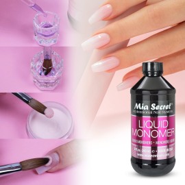 Mia Secret 8 oz / 240ml LIQUID MONOMER PROFESSIONAL ACRYLIC NAIL SYSTEM Mia Secret 8 oz / 240ml LIQUID MONOMER PROFESSIONAL ACRYLIC NAIL SYSTEM