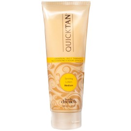 Body Drench Quick Tan Self Tanning Lotion - Sunless Tanning Lotion for Women, Natural-Looking Self Tan, Medium, 8 fl oz