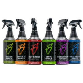 Boat Bling Hot Sauce Premium Hard Water Spot Remover w/High-Gloss Wax Sealants, 32 oz. Boat Bling Hot Sauce Premium Hard Water Spot Remover w/High-Gloss Wax Sealants, 32 oz.