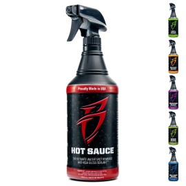 Boat Bling Hot Sauce Premium Hard Water Spot Remover w/High-Gloss Wax Sealants, 32 oz. Boat Bling Hot Sauce Premium Hard Water Spot Remover w/High-Gloss Wax Sealants, 32 oz.