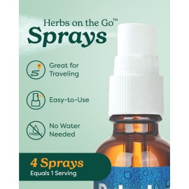 Herb Pharm Breath Refresher Certified Organic Herbal Fresh Breath Spray, Peppermint Herb Pharm Breath Refresher Certified Organic Herbal Fresh Breath Spray, Peppermint