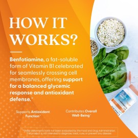 Doctor\'s Best Benfotiamine 300 with BenfoPure, Helps Maintain Healthy Glucose Metabolism, Non-GMO, Vegan, Gluten Free, Soy Free, 300 mg, 60 Veggie Caps Doctor\'s Best Benfotiamine 300 with BenfoPure, Helps Maintain Healthy Glucose Metabolism, Non-GMO, Vegan, Gluten Free, Soy Free, 300 mg, 60 Veggie Caps