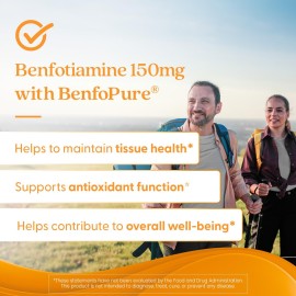 Doctor\'s Best Benfotiamine 300 with BenfoPure, Helps Maintain Healthy Glucose Metabolism, Non-GMO, Vegan, Gluten Free, Soy Free, 300 mg, 60 Veggie Caps Doctor\'s Best Benfotiamine 300 with BenfoPure, Helps Maintain Healthy Glucose Metabolism, Non-GMO, Vegan, Gluten Free, Soy Free, 300 mg, 60 Veggie Caps