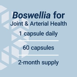 Life Extension 5-LOX Inhibitor with AprsFlex, 100 mg, standardized Boswellia serrata Extract, Promotes Joint, Cell & arterial Health, Gluten-Free, Non-GMO, Vegetarian, 60 Capsules Life Extension 5-LOX Inhibitor with AprsFlex, 100 mg, standardized Boswellia serrata Extract, Promotes Joint, Cell & arterial Health, Gluten-Free, Non-GMO, Vegetarian, 60 Capsules