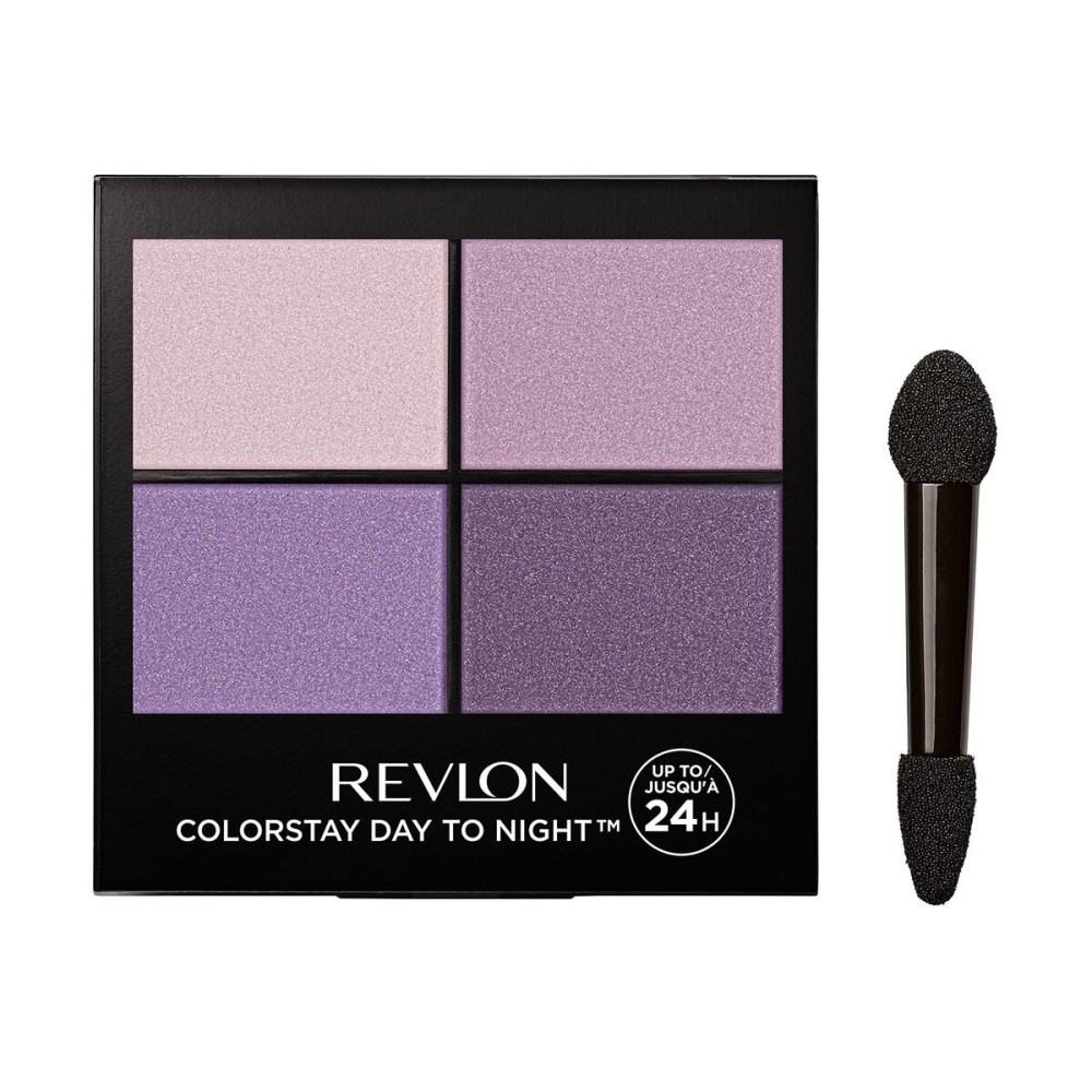 Revlon ColorStay Day to Night Eyeshadow Quad, Longwear Shadow Palette with Transitional Shades and Buttery Soft Feel, Crease & Smudge Proof, 530 Seductive, 0.16 Oz Revlon ColorStay Day to Night Eyeshadow Quad, Longwear Shadow Palette with Transitional Shades and Buttery Soft Feel, Crease & Smudge Proof, 530 Seductive, 0.16 Oz