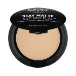 NYX PROFESSIONAL MAKEUP Stay Matte But Not Flat Powder Foundation, Medium Beige