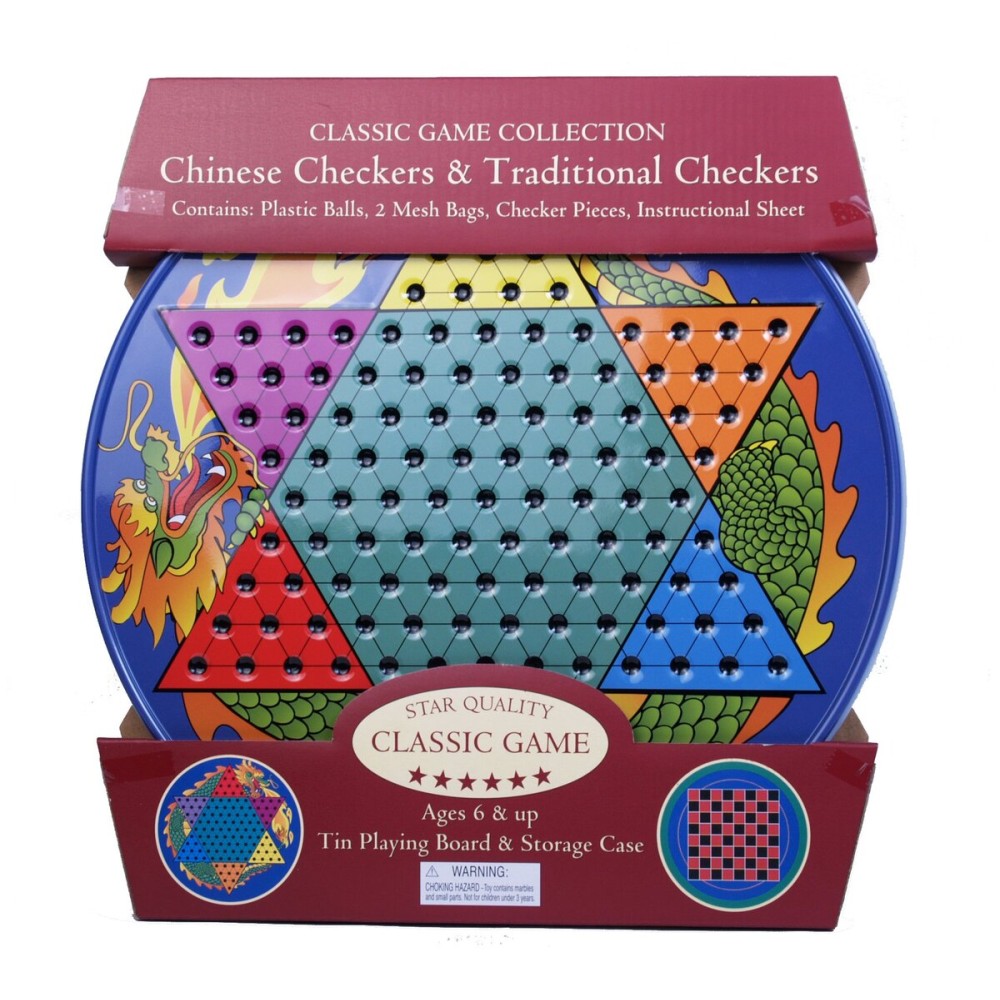 Classic Game Collection Chinese Checkers & Traditional Checkers, 103440 Classic Game Collection Chinese Checkers & Traditional Checkers, 103440