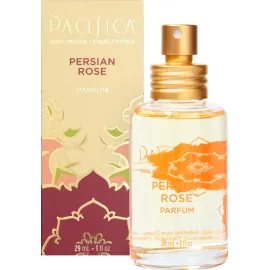 Pacifica Beauty, Persian Rose Clean Fragrance Spray Perfume, Made with Natural & Essential Oils, Fresh Rose Scent, Vegan + Cruelty Free, Phthalate-Free, Paraben-Free, Gifts for Her, 29 ml. 1 fl. oz