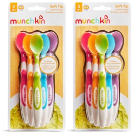 Munchkin Soft Tip Baby Spoons, BPA Free, 12 Pack Munchkin Soft Tip Baby Spoons, BPA Free, 12 Pack