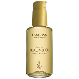 L\'ANZA Keratin Healing Hair Oil Treatment, Keratin Hair Treatment, Hair Oil For Damaged Hair, Revives & Nourishes, Sulfate Free Healing Oil for Hair with Phyto IV Complex, Cruelty Free Hair Care