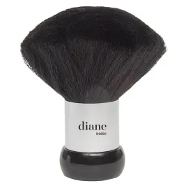 Diane Neck Duster Brush for Hair Cutting, Removes Loose Hair from Neckline and Ears, Soft Nylon Bristles, Stand Up Base, 5