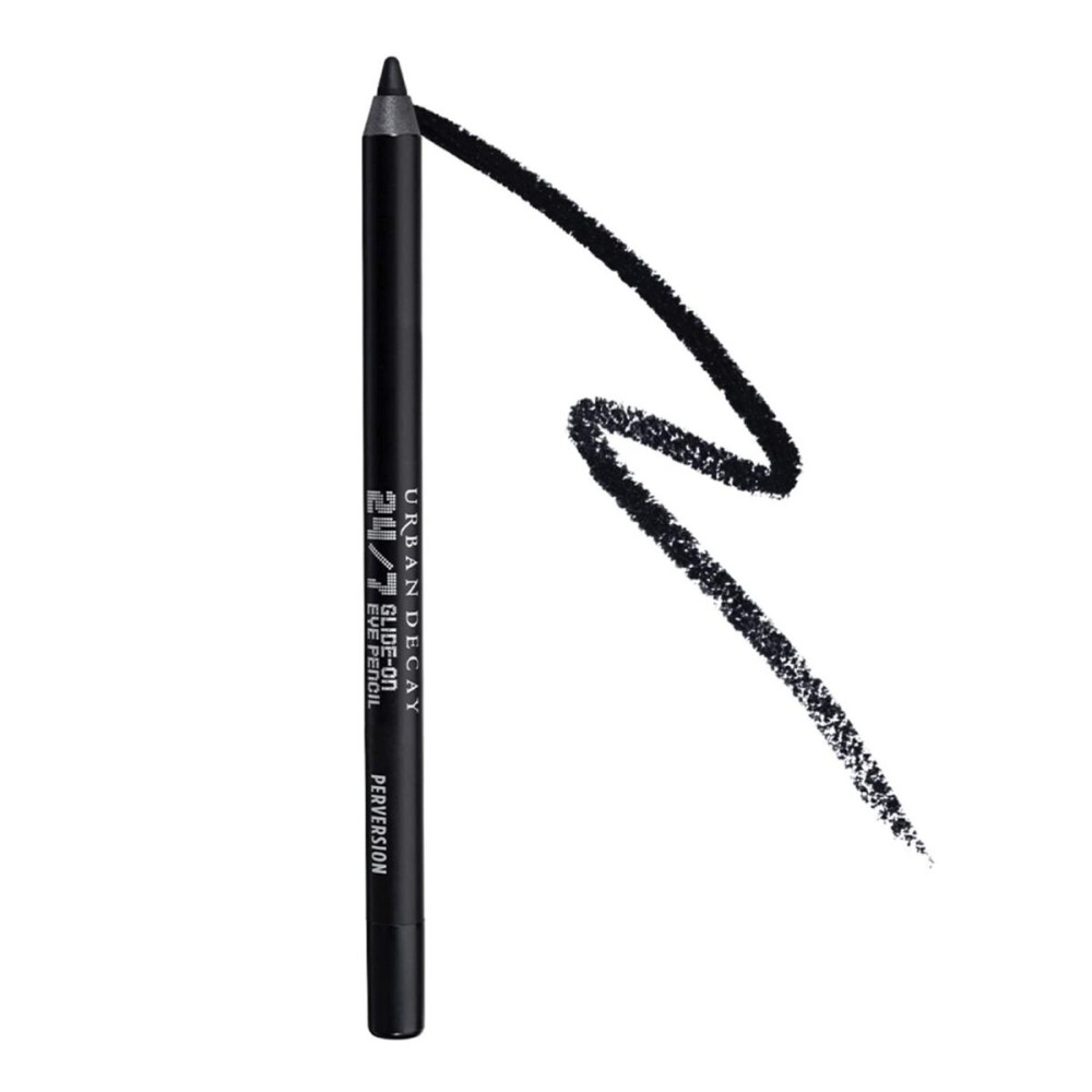 URBAN DECAY 24/7 Glide-On Waterproof Eyeliner Pencil (Perversion - Blackest Black Matte), Smudge-Proof, Transfer-proof, Long-lasting Colored Eye Liners, Hydrating Vitamin E, Cruelty-free - 0.04 oz URBAN DECAY 24/7 Glide-On Waterproof Eyeliner Pencil (Perversion - Blackest Black Matte), Smudge-Proof, Transfer-proof, Long-lasting Colored Eye Liners, Hydrating Vitamin E, Cruelty-free - 0.04 oz