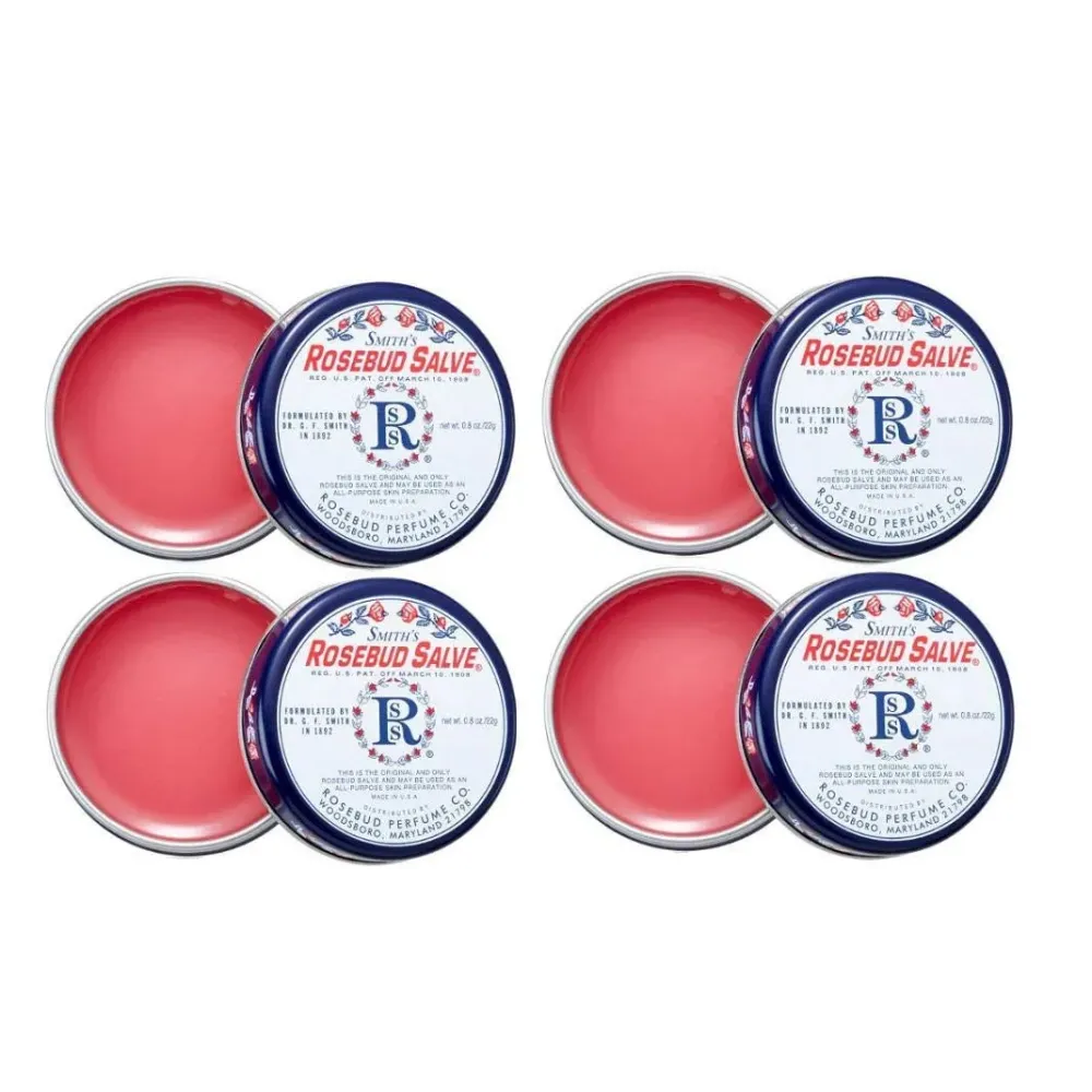 Smith\'s Rosebud Salve Tin .8 oz (Pack of 4) Smith\'s Rosebud Salve Tin .8 oz (Pack of 4)