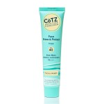 COTZ Face Prime & Protect Tinted Mineral Sunscreen and Facial Primer Broad Spectrum SPF 40; PA+++ 1.5 oz / 42.5 g.
