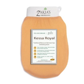 Original Kessa Exfoliating Glove - Salmon Beige - Microdermabrasion Exfoliating Mitts, Removes unwanted dead skin, dirt and grime and Keratosis Pilaris. Great for spray tan removal. 1 unit Original Kessa Exfoliating Glove - Salmon Beige - Microdermabrasion Exfoliating Mitts, Removes unwanted dead skin, dirt and grime and Keratosis Pilaris. Great for spray tan removal. 1 unit