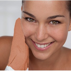 Original Kessa Exfoliating Glove - Salmon Beige - Microdermabrasion Exfoliating Mitts, Removes unwanted dead skin, dirt and grime and Keratosis Pilaris. Great for spray tan removal. 1 unit Original Kessa Exfoliating Glove - Salmon Beige - Microdermabrasion Exfoliating Mitts, Removes unwanted dead skin, dirt and grime and Keratosis Pilaris. Great for spray tan removal. 1 unit