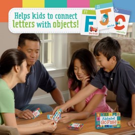 Peaceable Kingdom Alphabet Go Fish Letter Matching Card Game with 52 Oversized Cards Card Games for Kids Ages 4+ 2 to 6 Players Peaceable Kingdom Alphabet Go Fish Letter Matching Card Game with 52 Oversized Cards Card Games for Kids Ages 4+ 2 to 6 Players