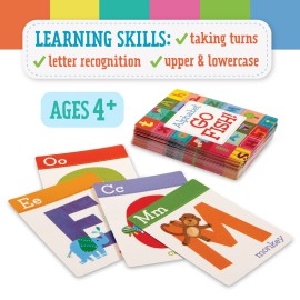 Peaceable Kingdom Alphabet Go Fish Letter Matching Card Game with 52 Oversized Cards Card Games for Kids Ages 4+ 2 to 6 Players Peaceable Kingdom Alphabet Go Fish Letter Matching Card Game with 52 Oversized Cards Card Games for Kids Ages 4+ 2 to 6 Players