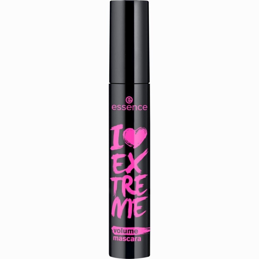 essence | I Love Extreme Volume Mascara (Pack of 1) | Flake Free, Intense & Dramatic Volume | Vegan & Cruelty Free essence | I Love Extreme Volume Mascara (Pack of 1) | Flake Free, Intense & Dramatic Volume | Vegan & Cruelty Free