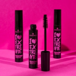 essence | I Love Extreme Volume Mascara (Pack of 1) | Flake Free, Intense & Dramatic Volume | Vegan & Cruelty Free essence | I Love Extreme Volume Mascara (Pack of 1) | Flake Free, Intense & Dramatic Volume | Vegan & Cruelty Free