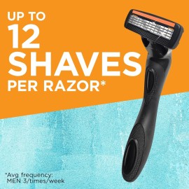 BIC Flex 4 Refillable Men\'s Razor, Razor Gift Sets for Father\'s Day, 1 Handle and 4 Cartridges BIC Flex 4 Refillable Men\'s Razor, Razor Gift Sets for Father\'s Day, 1 Handle and 4 Cartridges