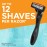 BIC Flex 4 Refillable Men\'s Razor, Razor Gift Sets for Father\'s Day, 1 Handle and 4 Cartridges