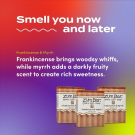 Zum Bar Goat\'s Milk Soap - Frankincense and Myrrh - 3 oz (3 Pack) Zum Bar Goat\'s Milk Soap - Frankincense and Myrrh - 3 oz (3 Pack)