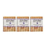 Zum Bar Goat\'s Milk Soap - Frankincense-Patchouli - 3 oz (3 Pack)