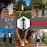 Sammons Preston Lock Laces, White, Strong Elastic No-Tie Shoelaces with Locking Device, Make Any Lace-Up Footwear Into Slip On Shoes
